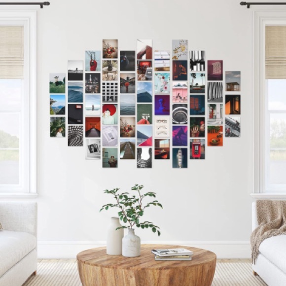 NEW Photo Wall Double-Sided Collage Kit on Different Themes Lacquer Coated Print - Picture 2 of 14